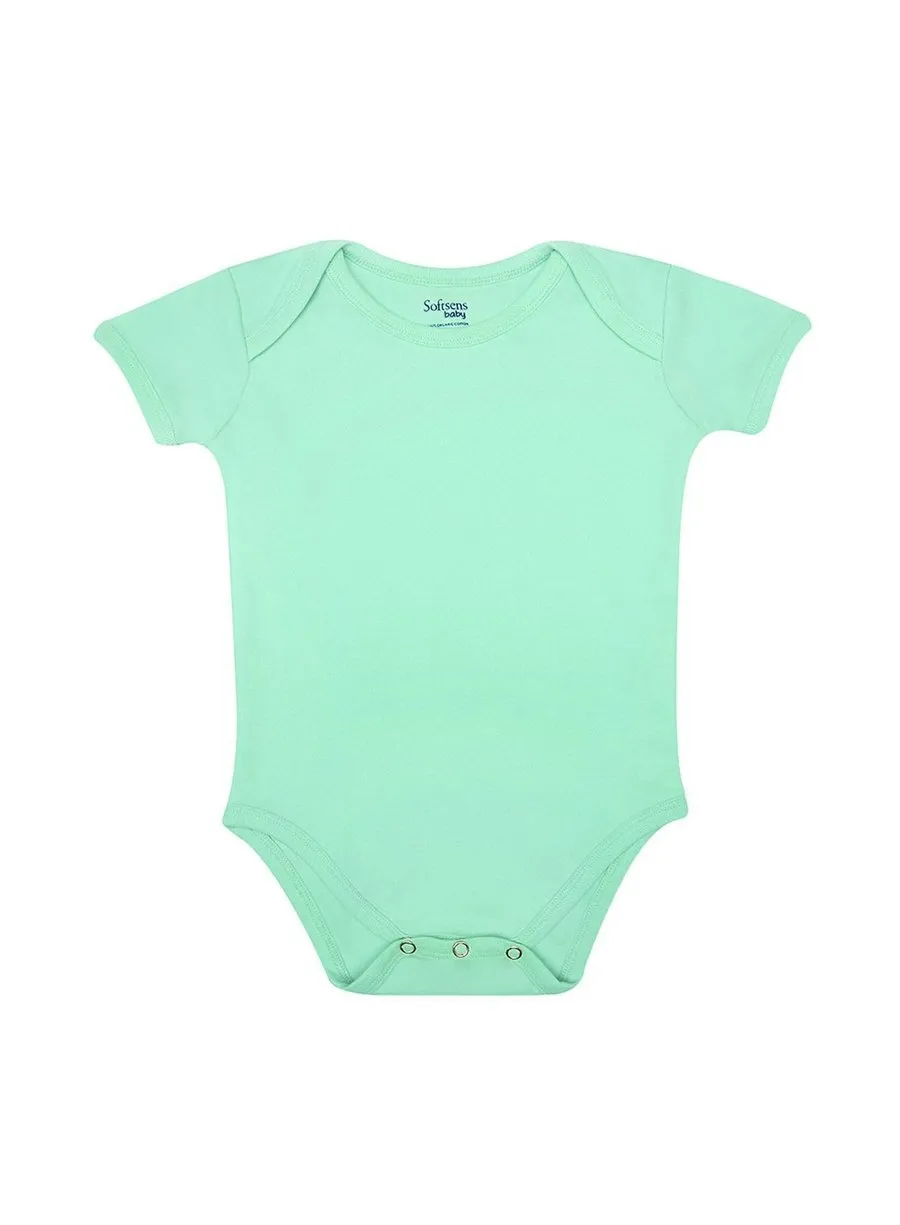 2-Piece Freshly Minted Bodysuit & Knit Pants Set