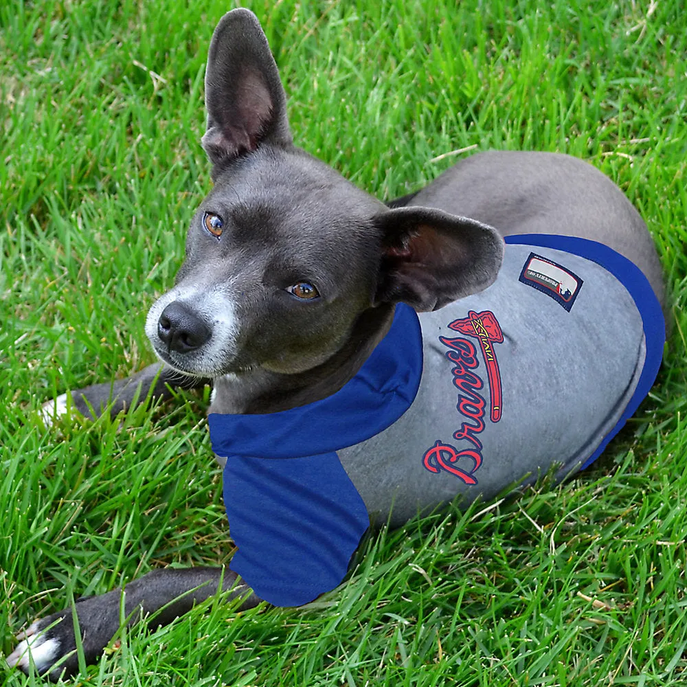 Atlanta Braves Lightweight Pet Hoodie