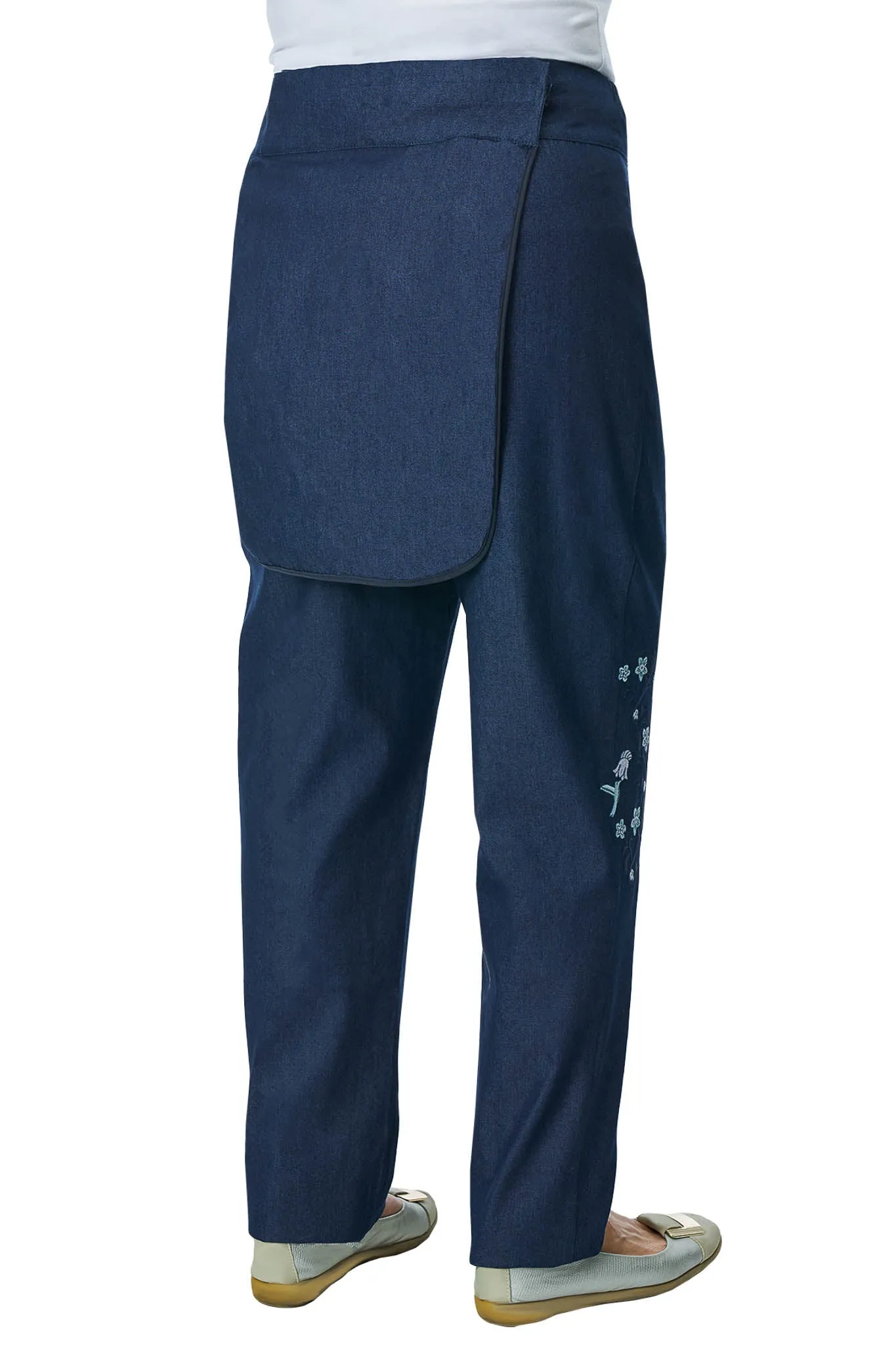 Back-Panel Pants for Senior Women