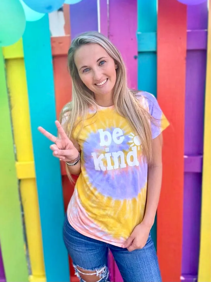 BE KIND MYSTERY TEE - PASTEL!!!