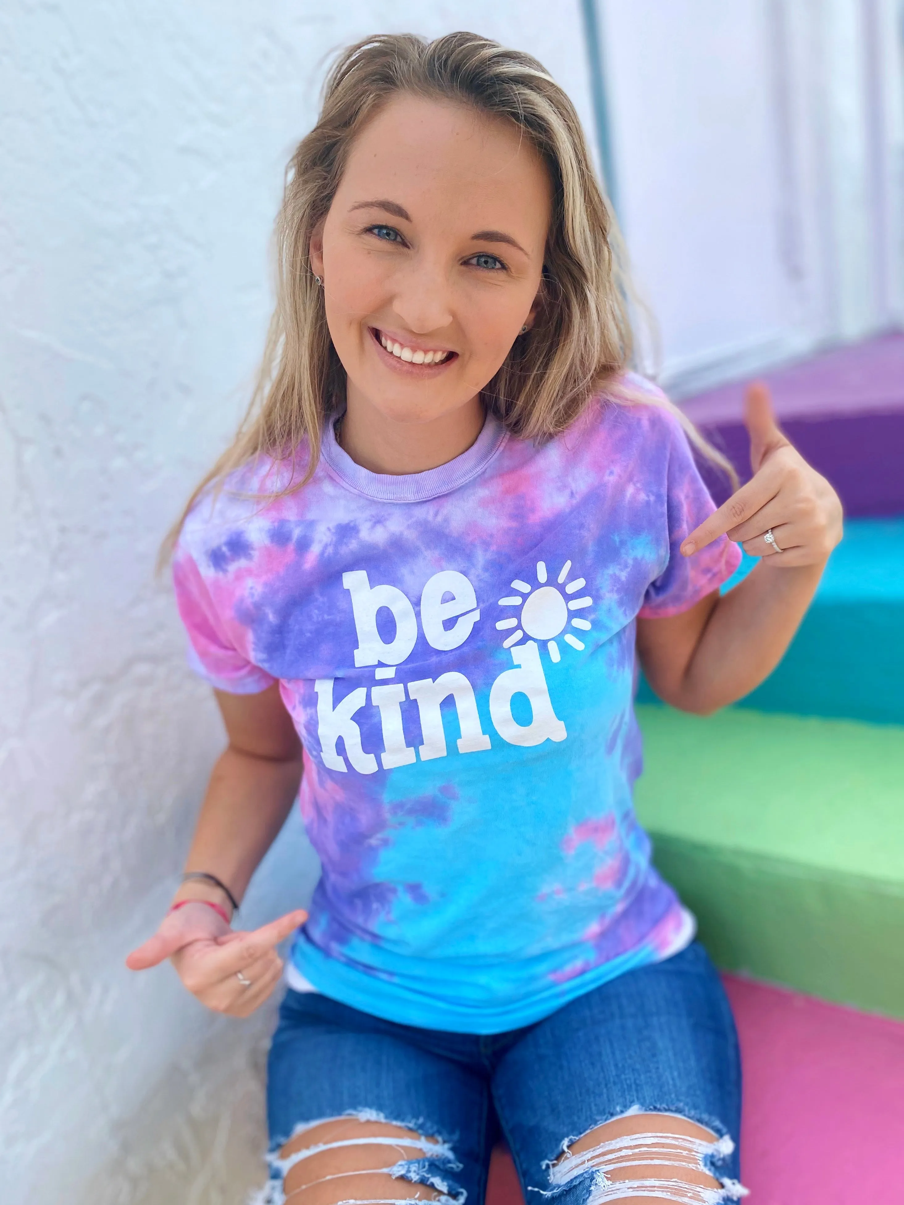 BE KIND MYSTERY TEE - PASTEL!!!