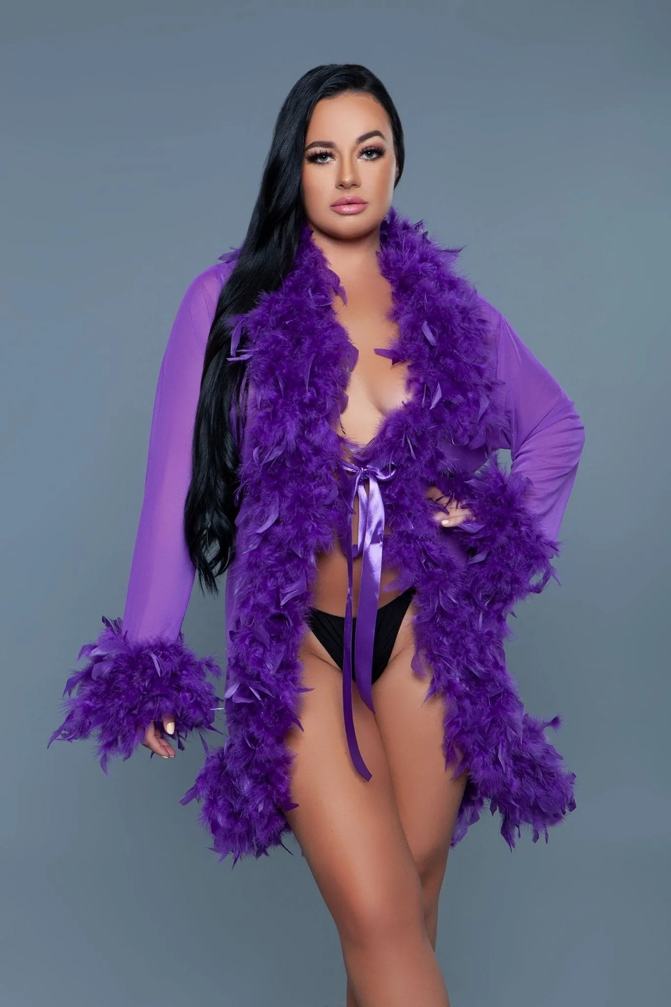 BeWicked Women's Lux Robe BW834S
