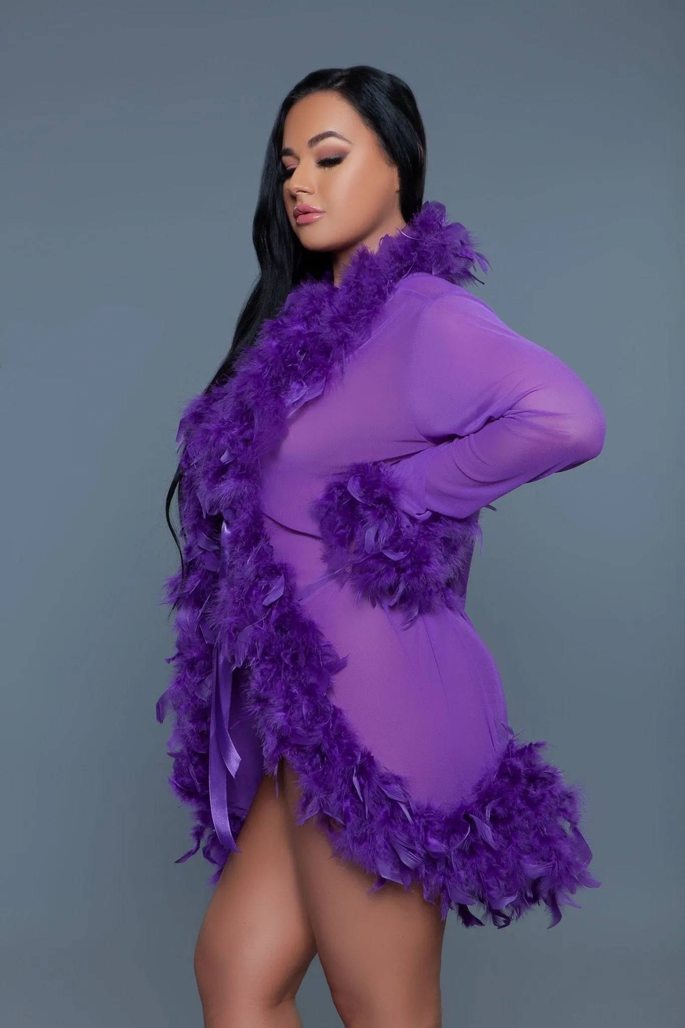 BeWicked Women's Lux Robe BW834S