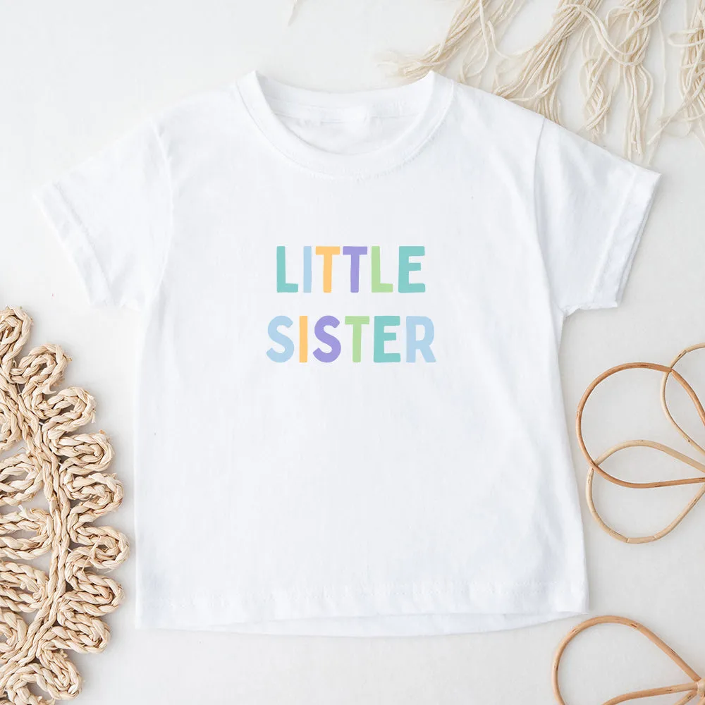 Big Brother & Little Sister Pastel Kids T-Shirts