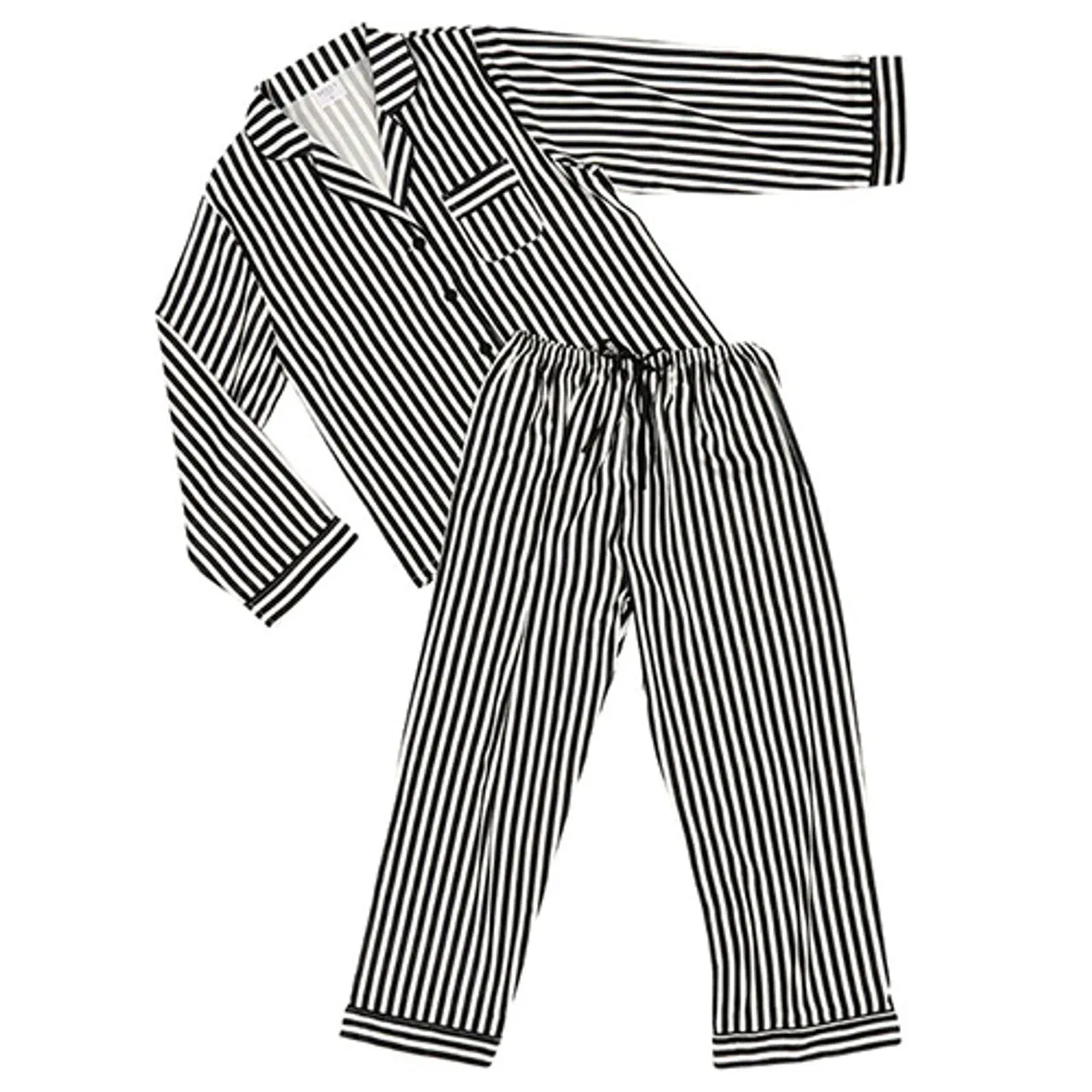 Black Stripe L/S PJ Set