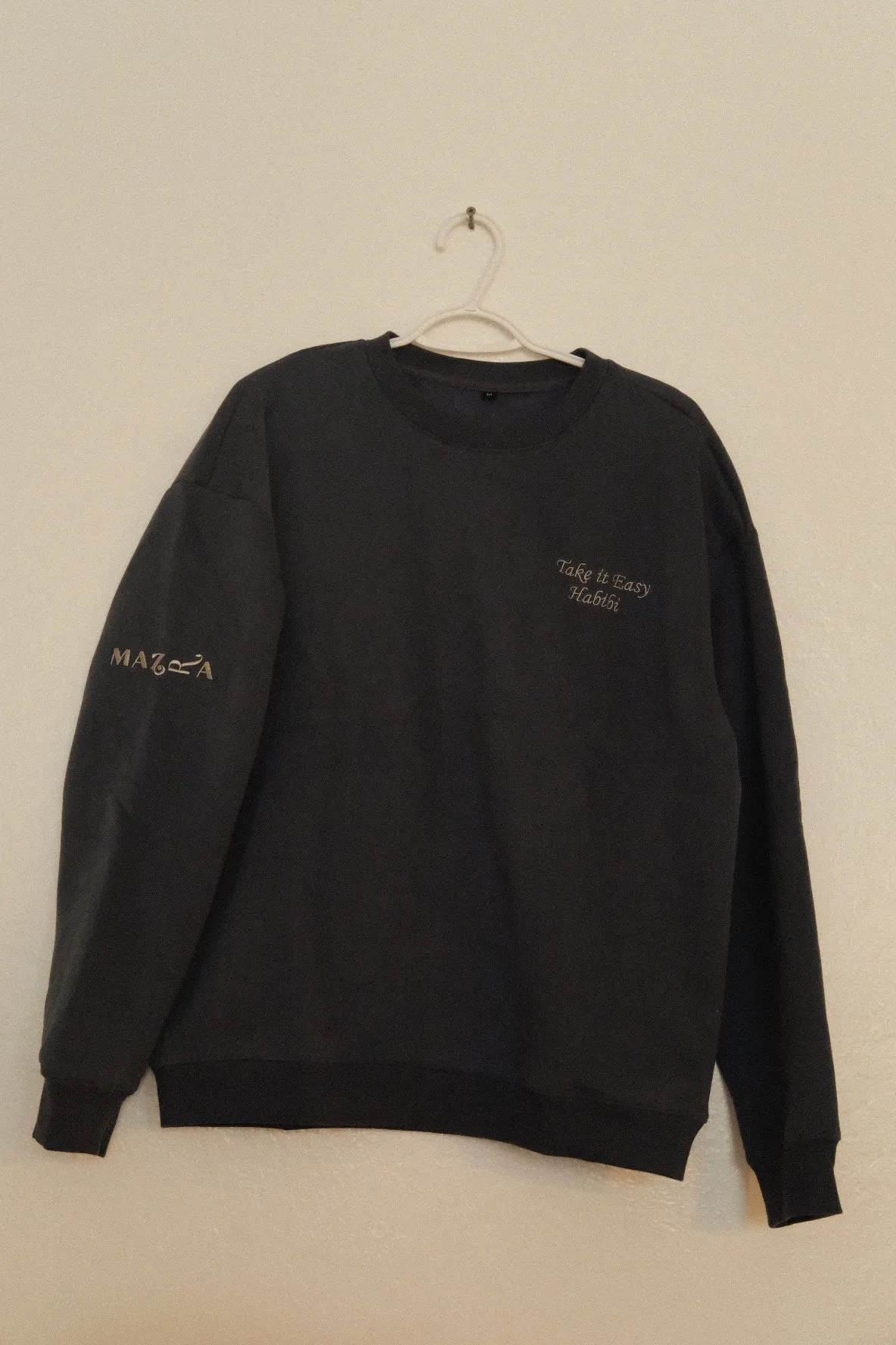 Blue Mazra Crewneck