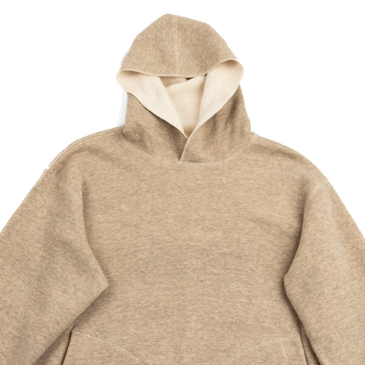 Boxing Glove Pocket Hooded Sweatshirt - Oatmeal