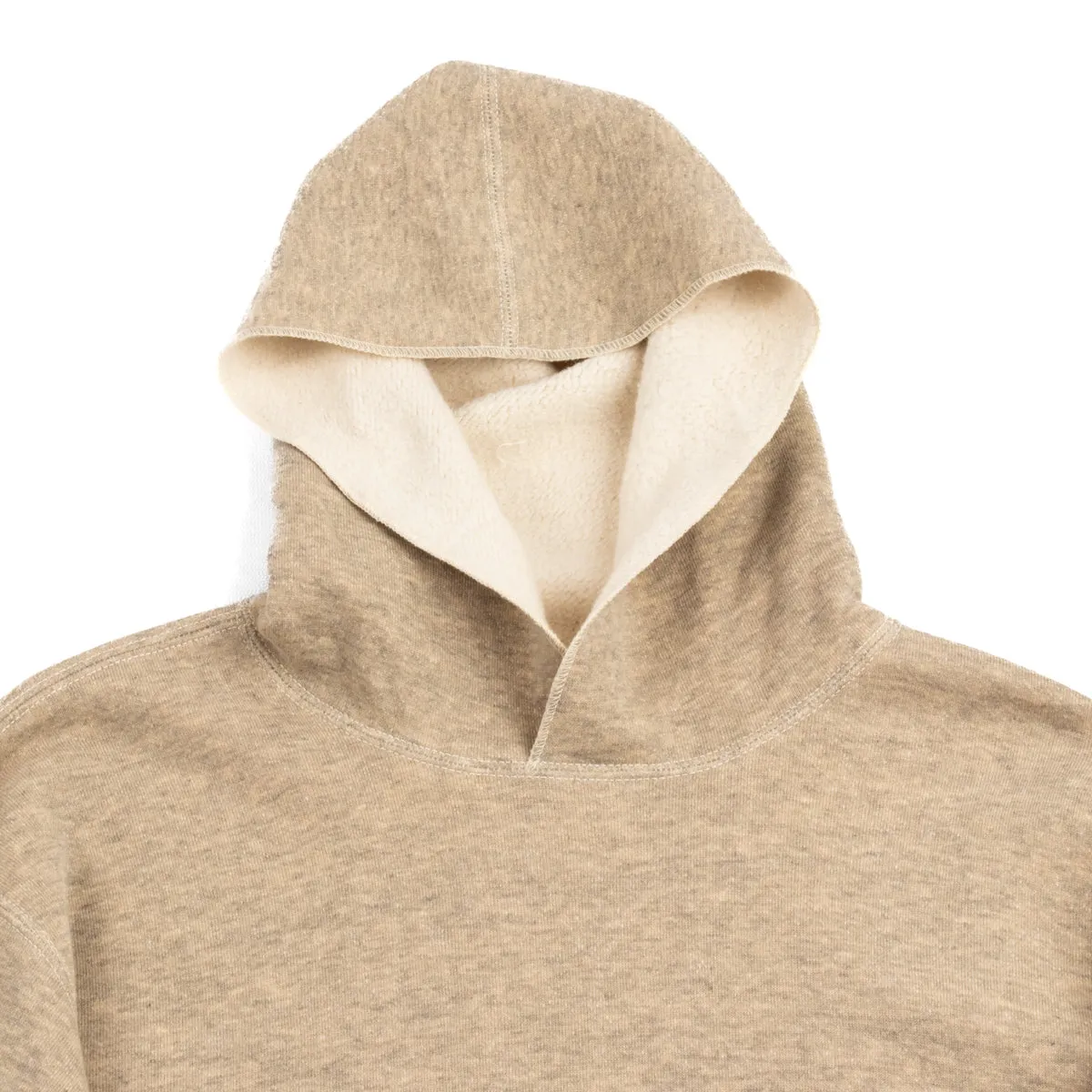 Boxing Glove Pocket Hooded Sweatshirt - Oatmeal