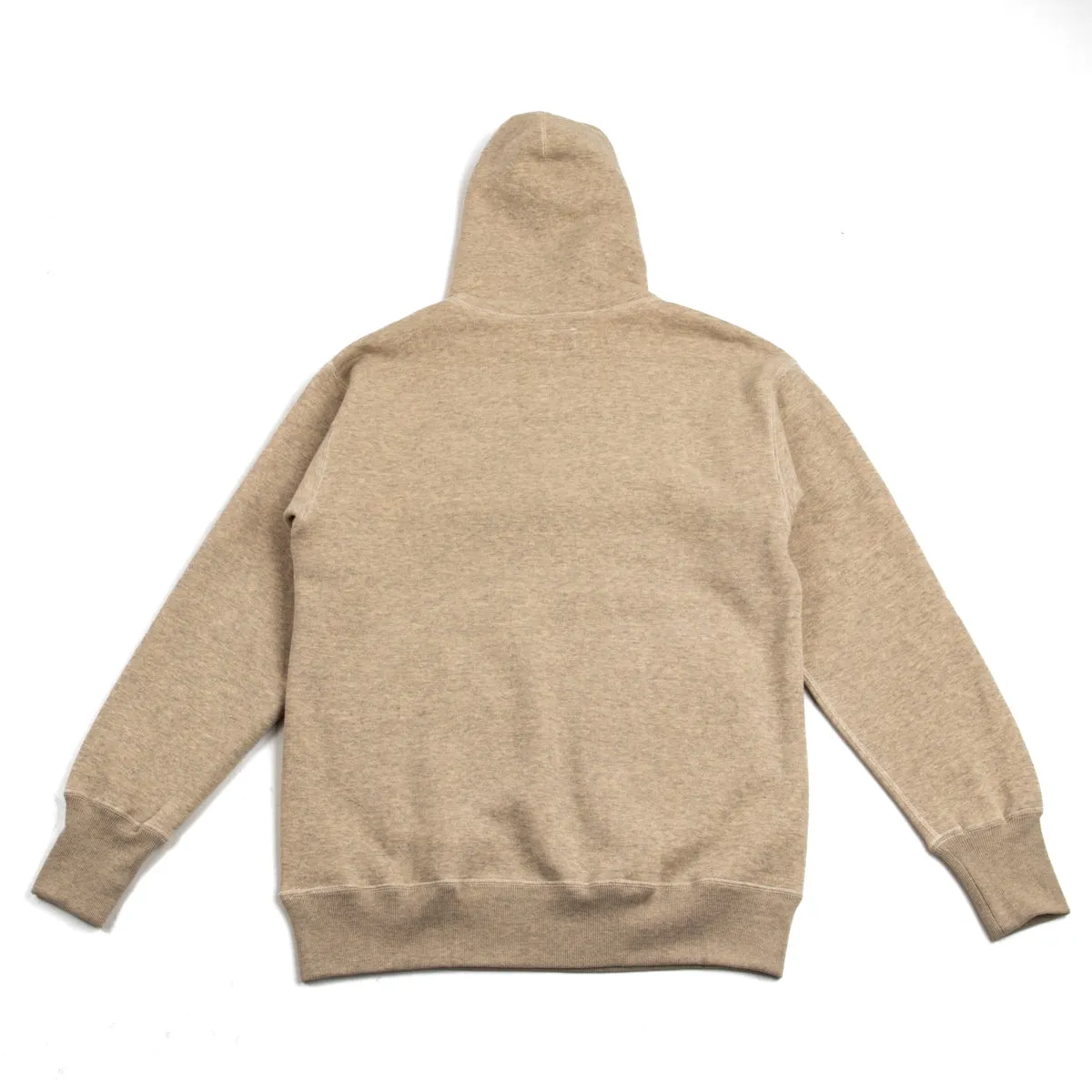 Boxing Glove Pocket Hooded Sweatshirt - Oatmeal