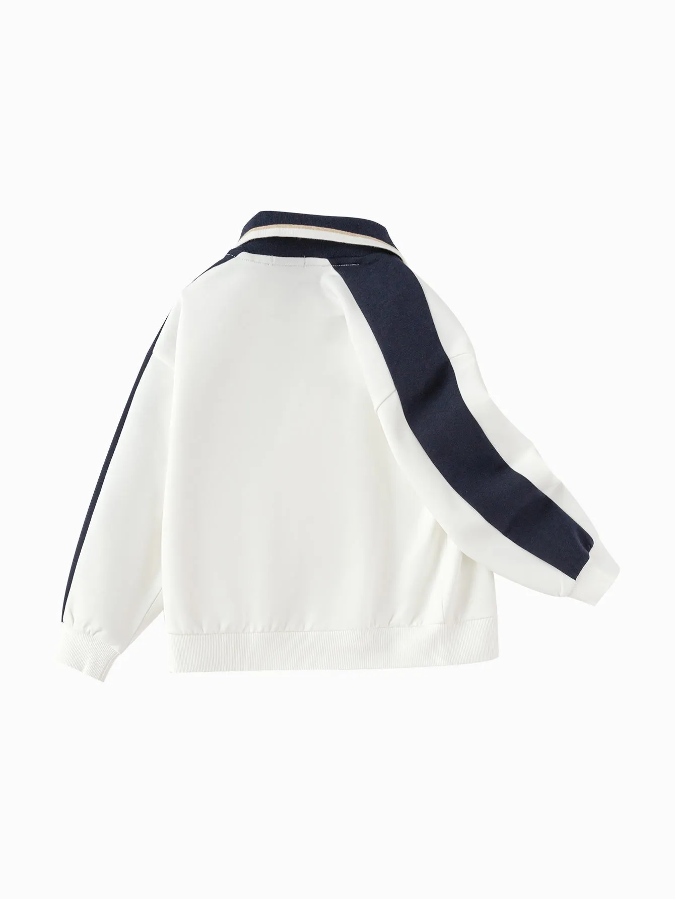 Boy Trend Scenarios Blue Hue Letter Hoody