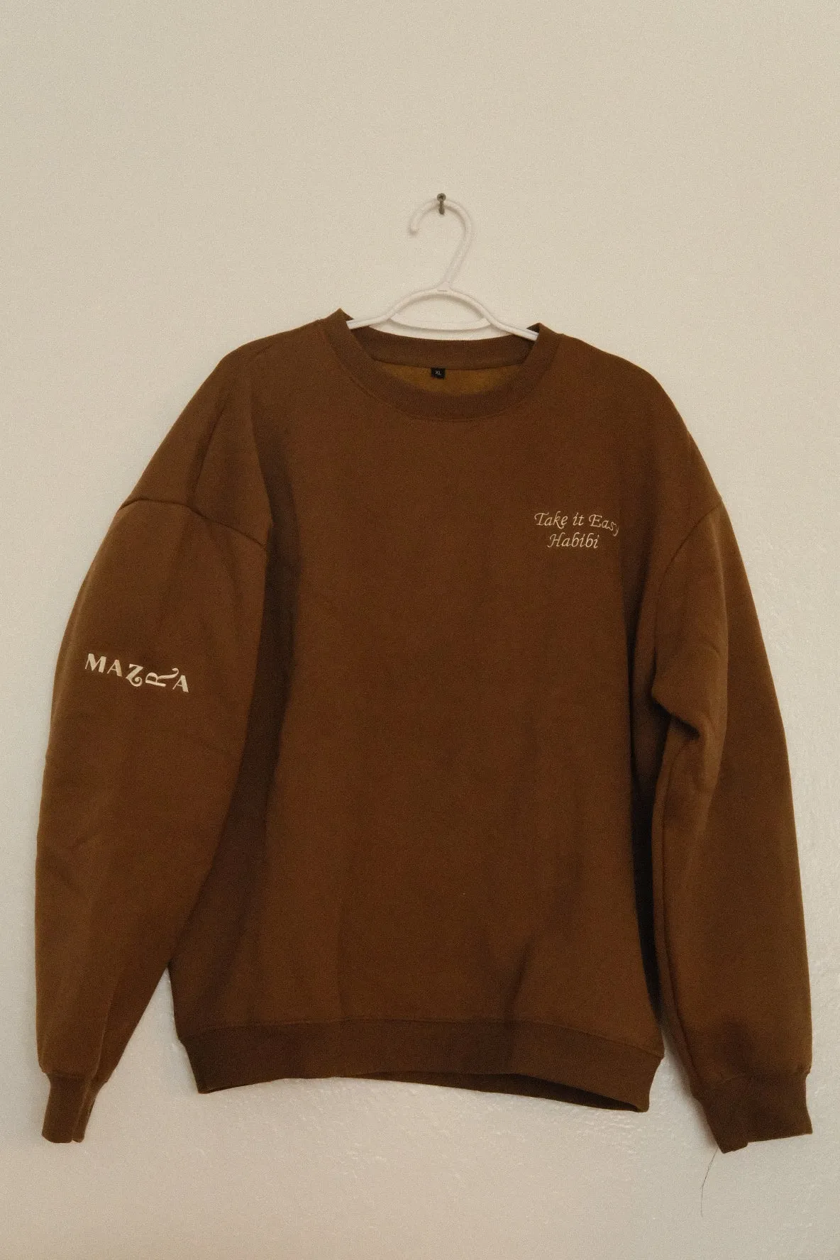 Brown Mazra Crewneck