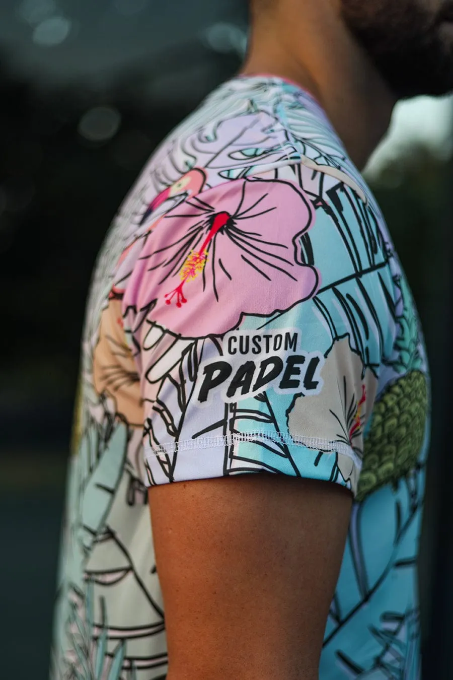 CA Padel Shirt | Pastel Jungle