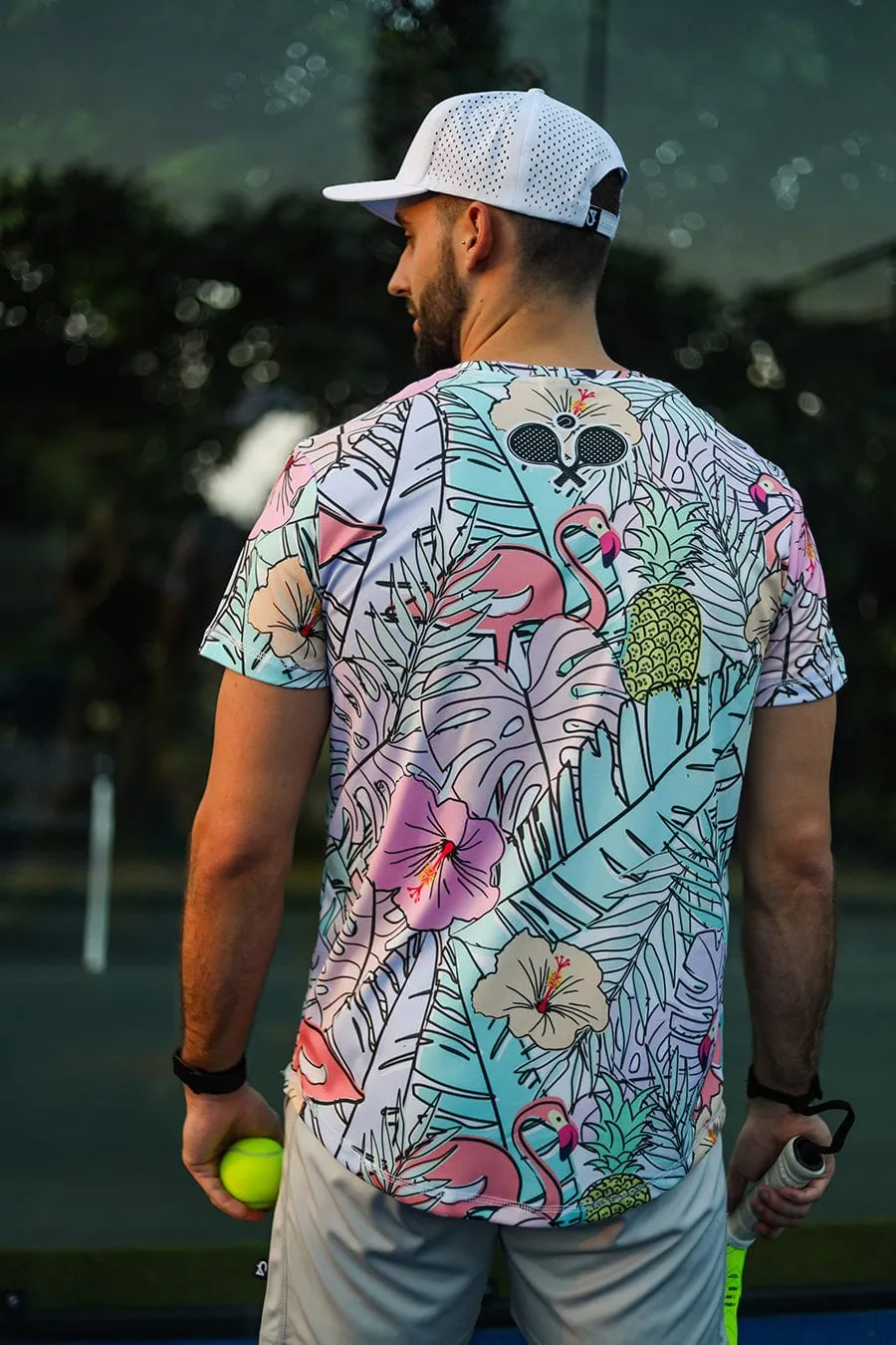 CA Padel Shirt | Pastel Jungle