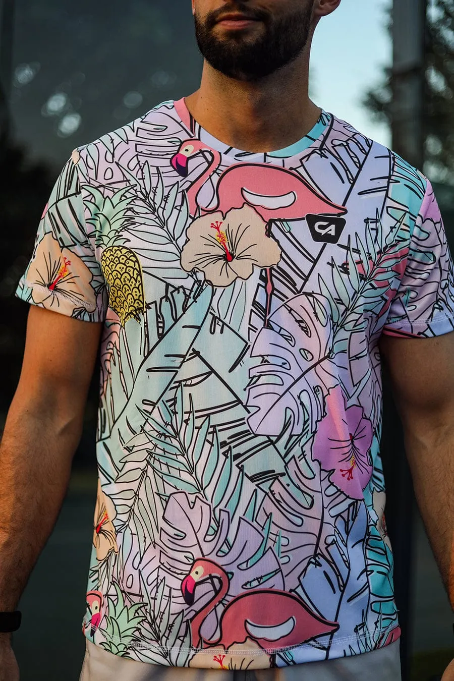 CA Padel Shirt | Pastel Jungle