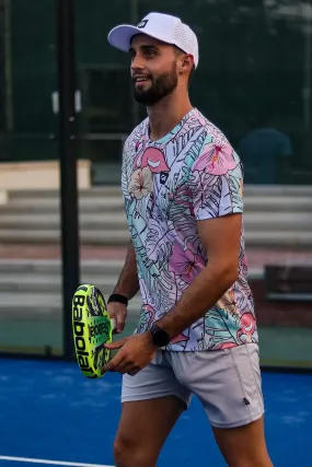 CA Padel Shirt | Pastel Jungle