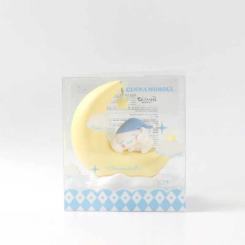 Cinnamoroll & Kuromi Sweet Dream Moon Star Night Light