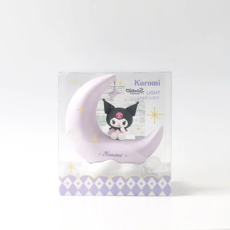Cinnamoroll & Kuromi Sweet Dream Moon Star Night Light