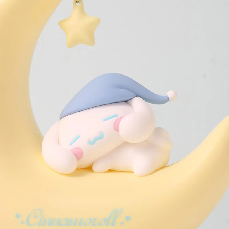 Cinnamoroll & Kuromi Sweet Dream Moon Star Night Light