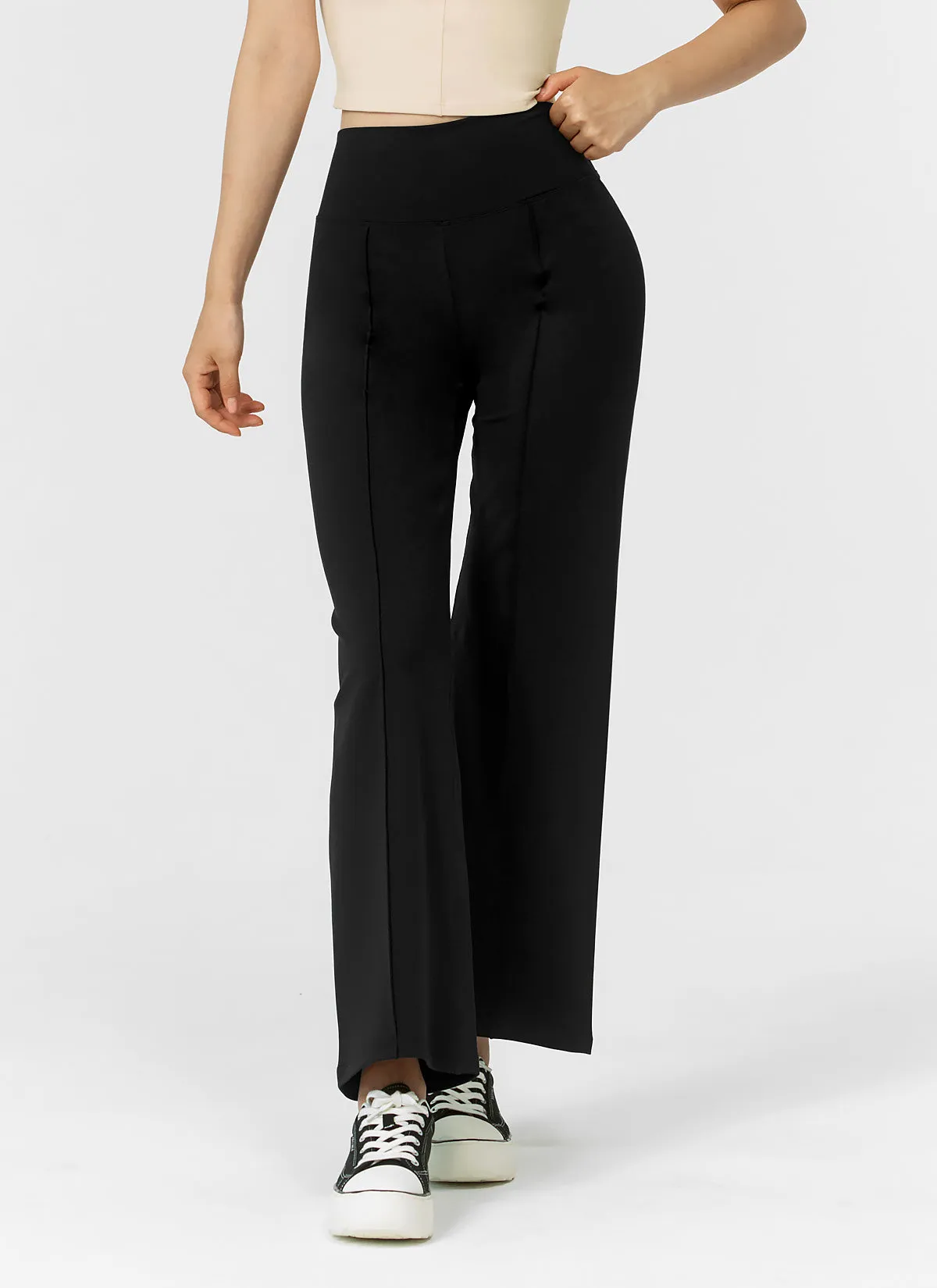 Comfort Fine Pintuck Wide Pants