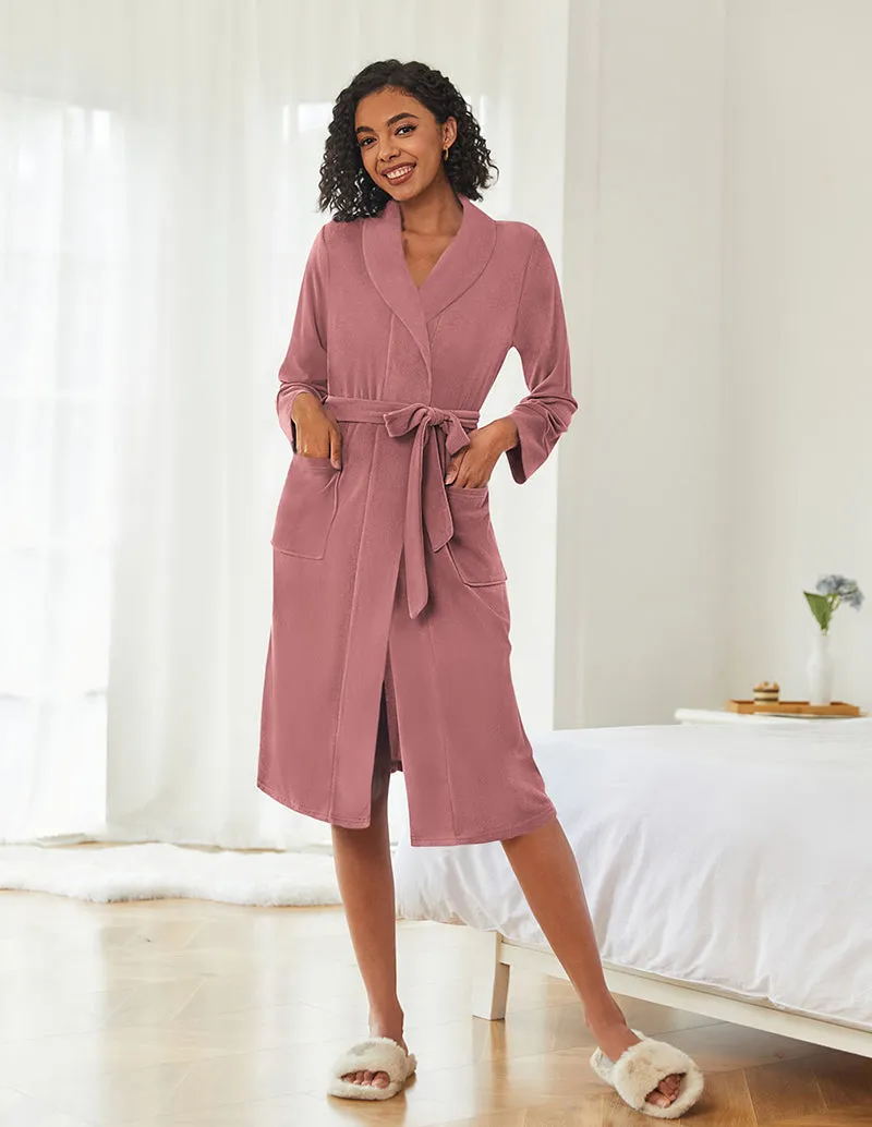 Comfy Calf Length Bathrobe (US Only)