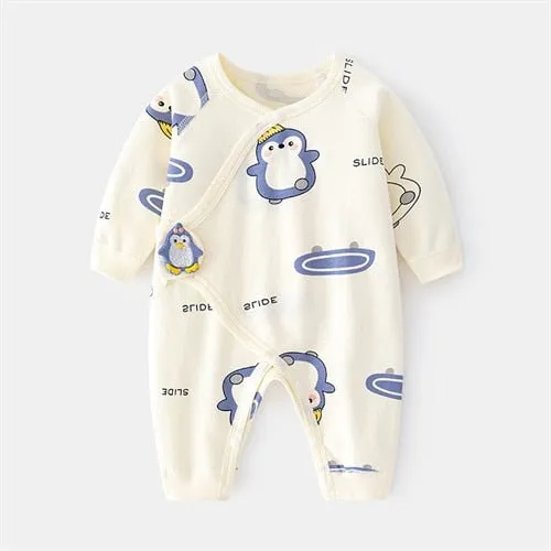 Cozy Cotton Cartoon Baby Pajamas