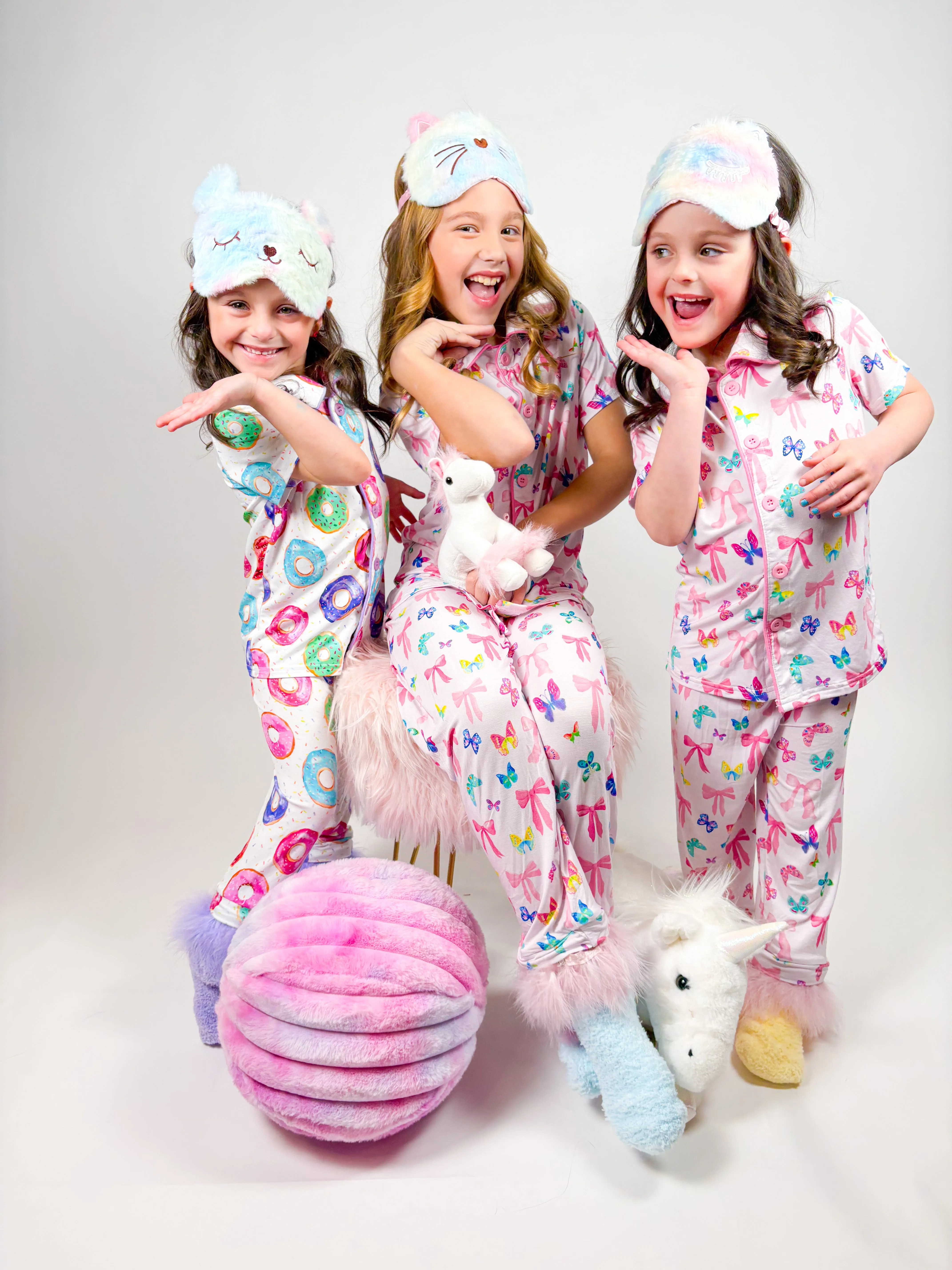 Donut Print Bamboo Feather PJs