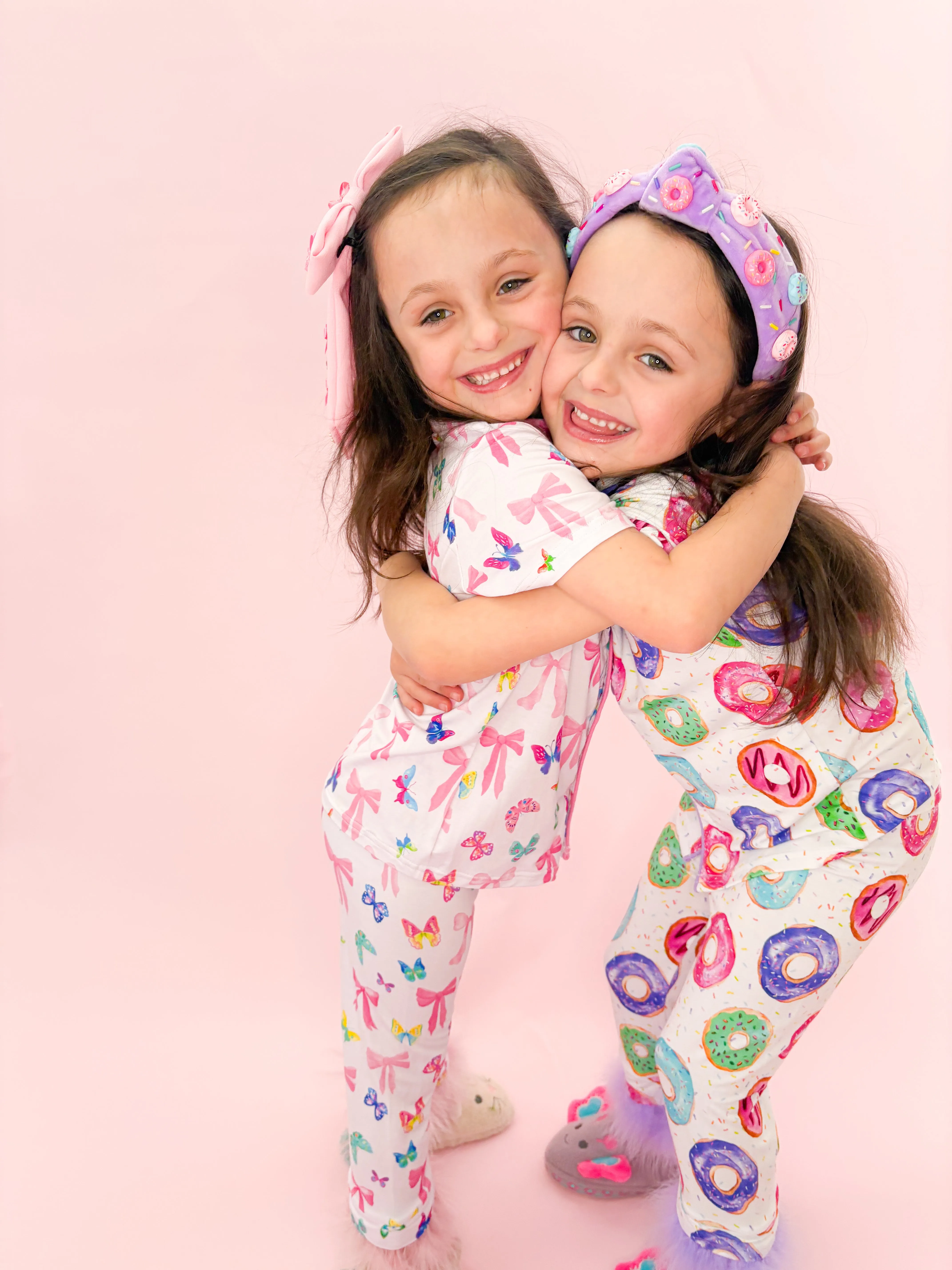 Donut Print Bamboo Feather PJs