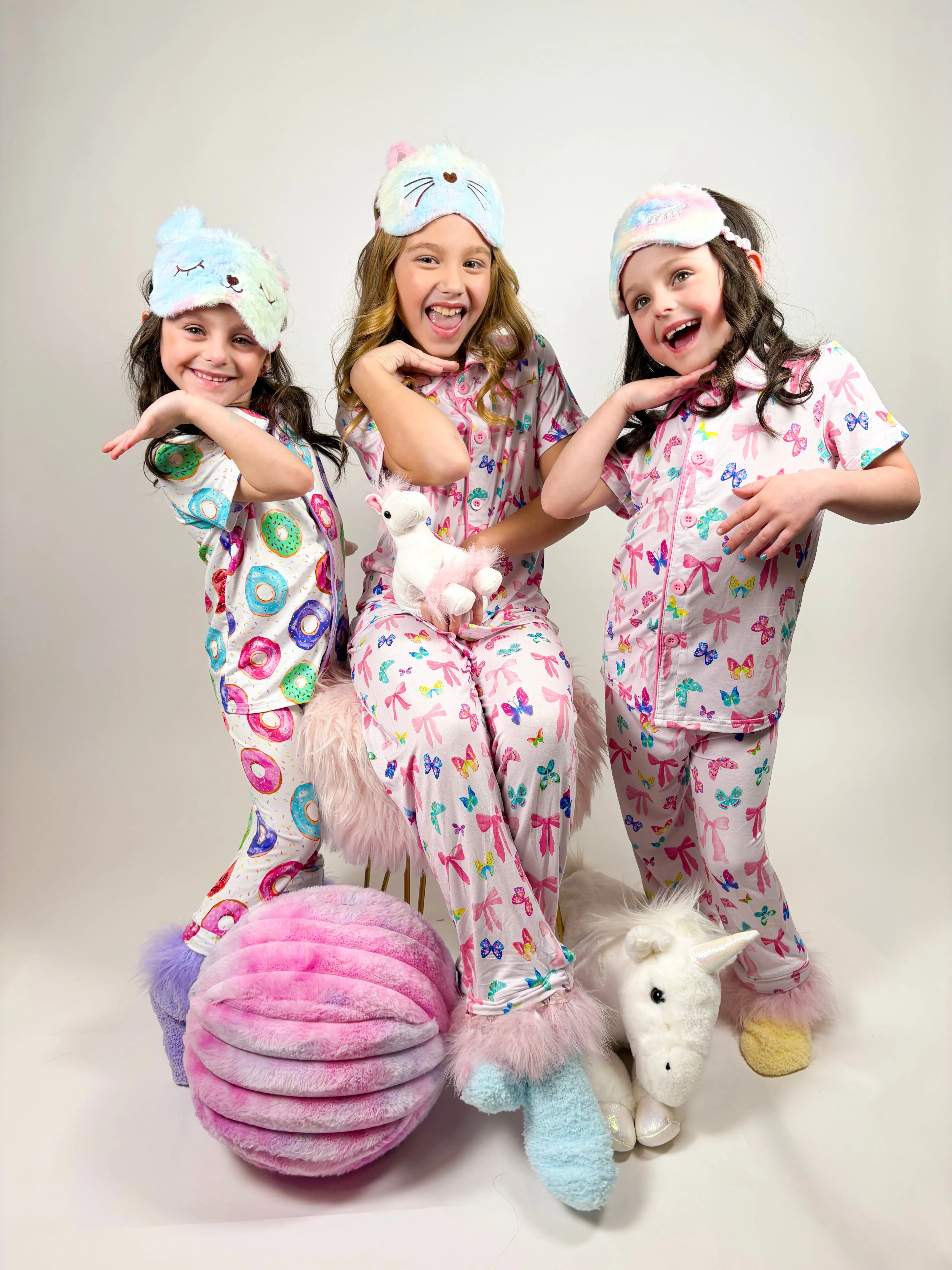 Donut Print Bamboo Feather PJs