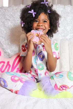 Donut Print Bamboo Feather PJs