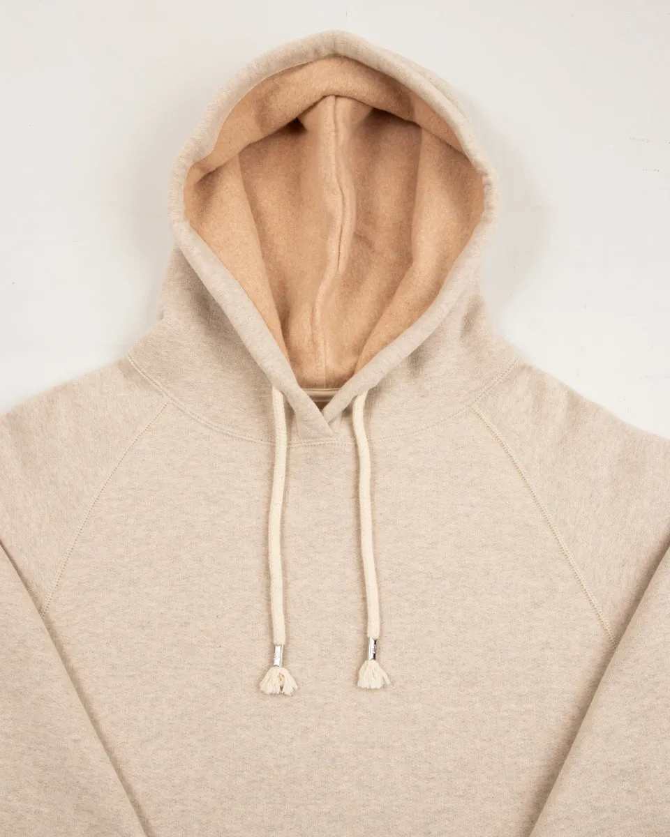 Fleeced Foxfibre® Pullover Hoodie - Oatmeal