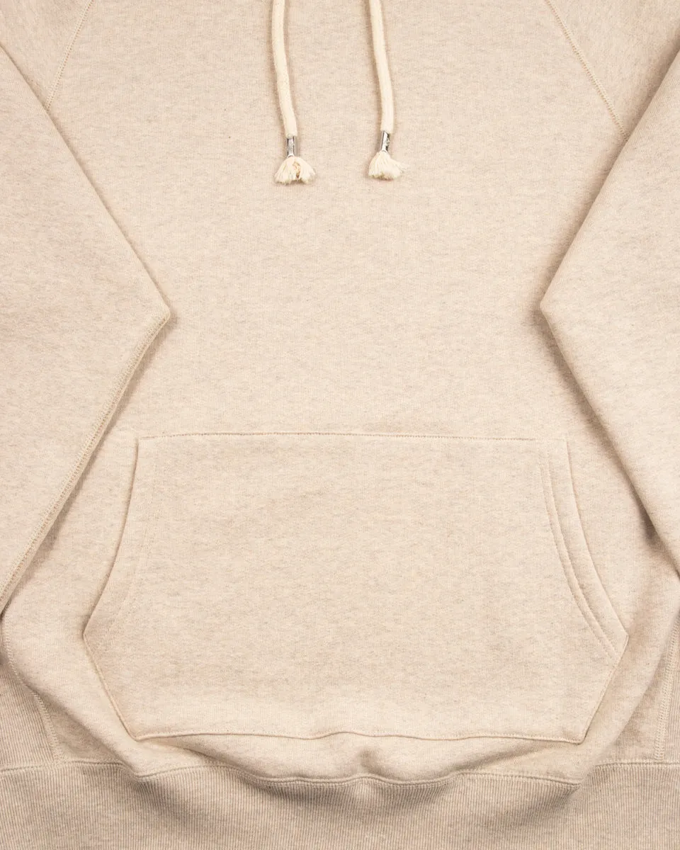 Fleeced Foxfibre® Pullover Hoodie - Oatmeal