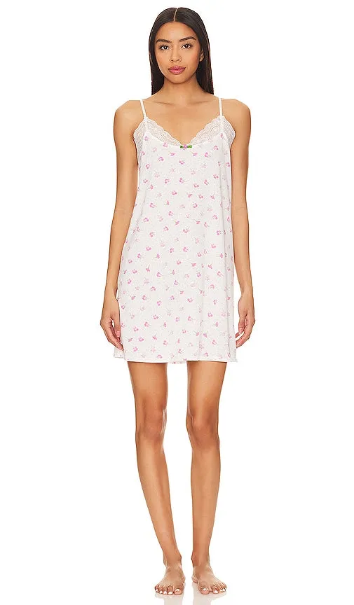 Flora Nikrooz Kim Pointelle Chemise in Ivory