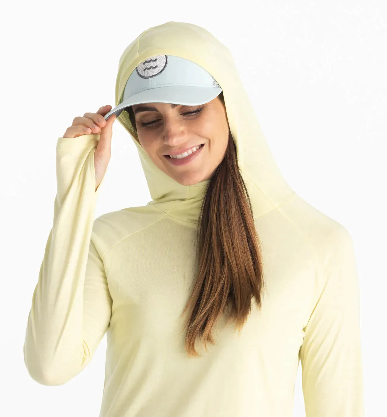 Free Fly W Bamboo Lightweight Hoody CITRUS