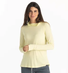 Free Fly W Bamboo Lightweight Hoody CITRUS
