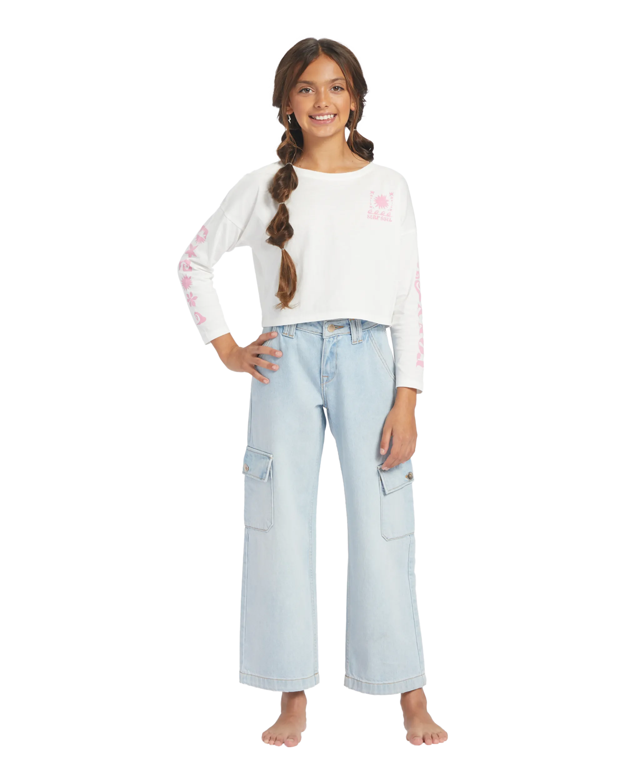 Girls All You Never Say T-Shirt in Snow White