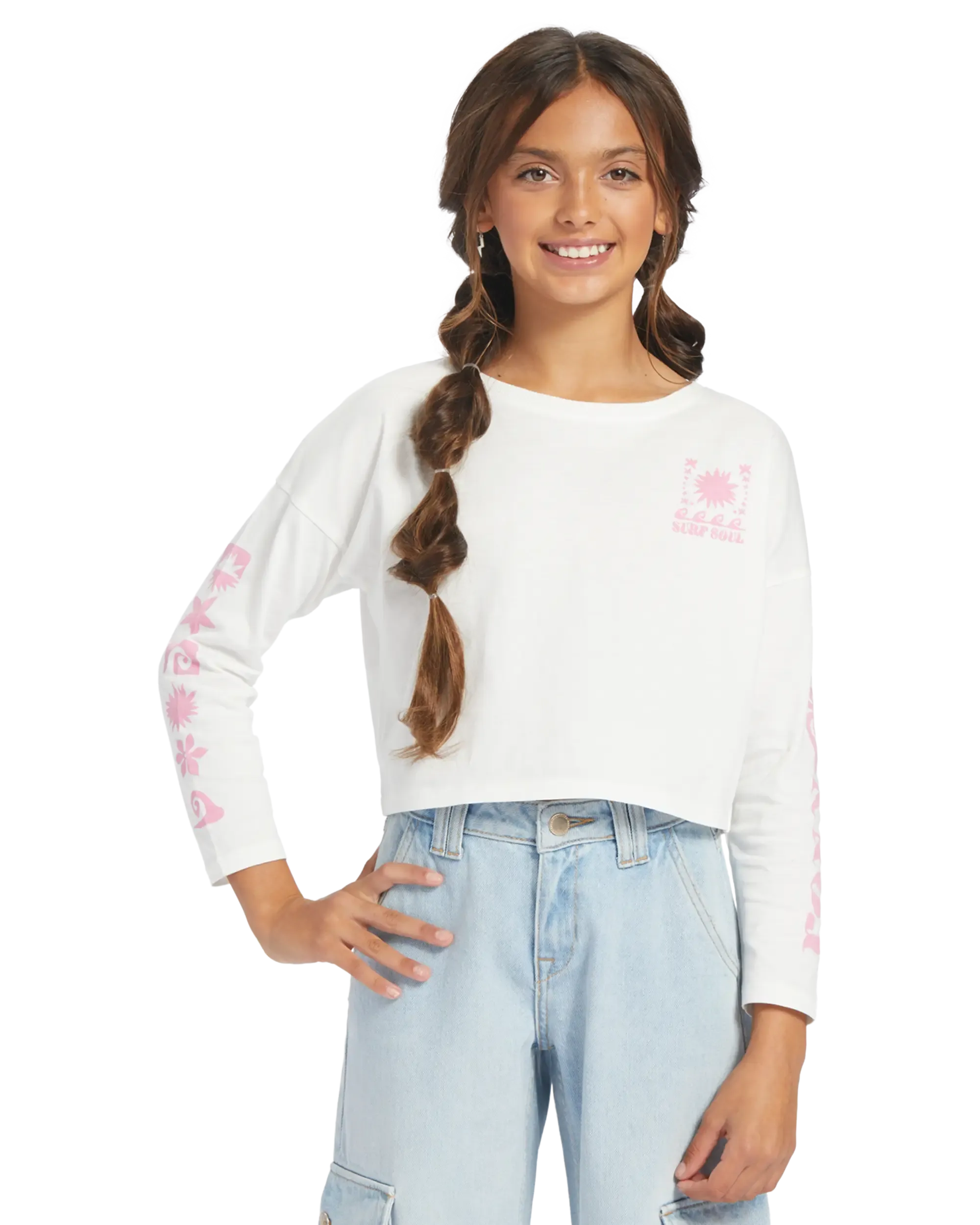 Girls All You Never Say T-Shirt in Snow White