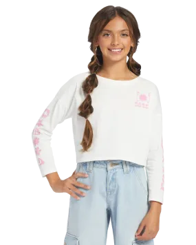 Girls All You Never Say T-Shirt in Snow White