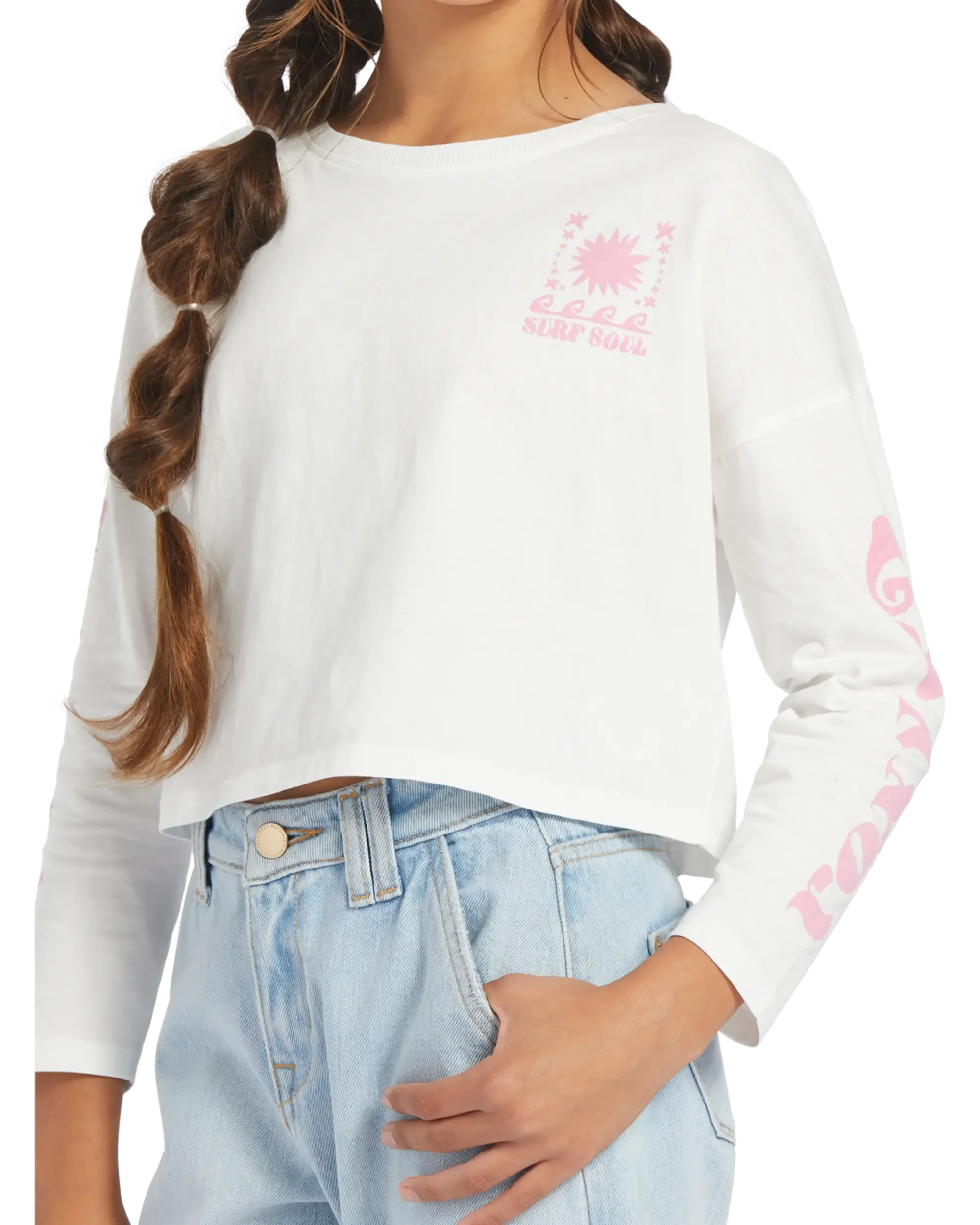 Girls All You Never Say T-Shirt in Snow White