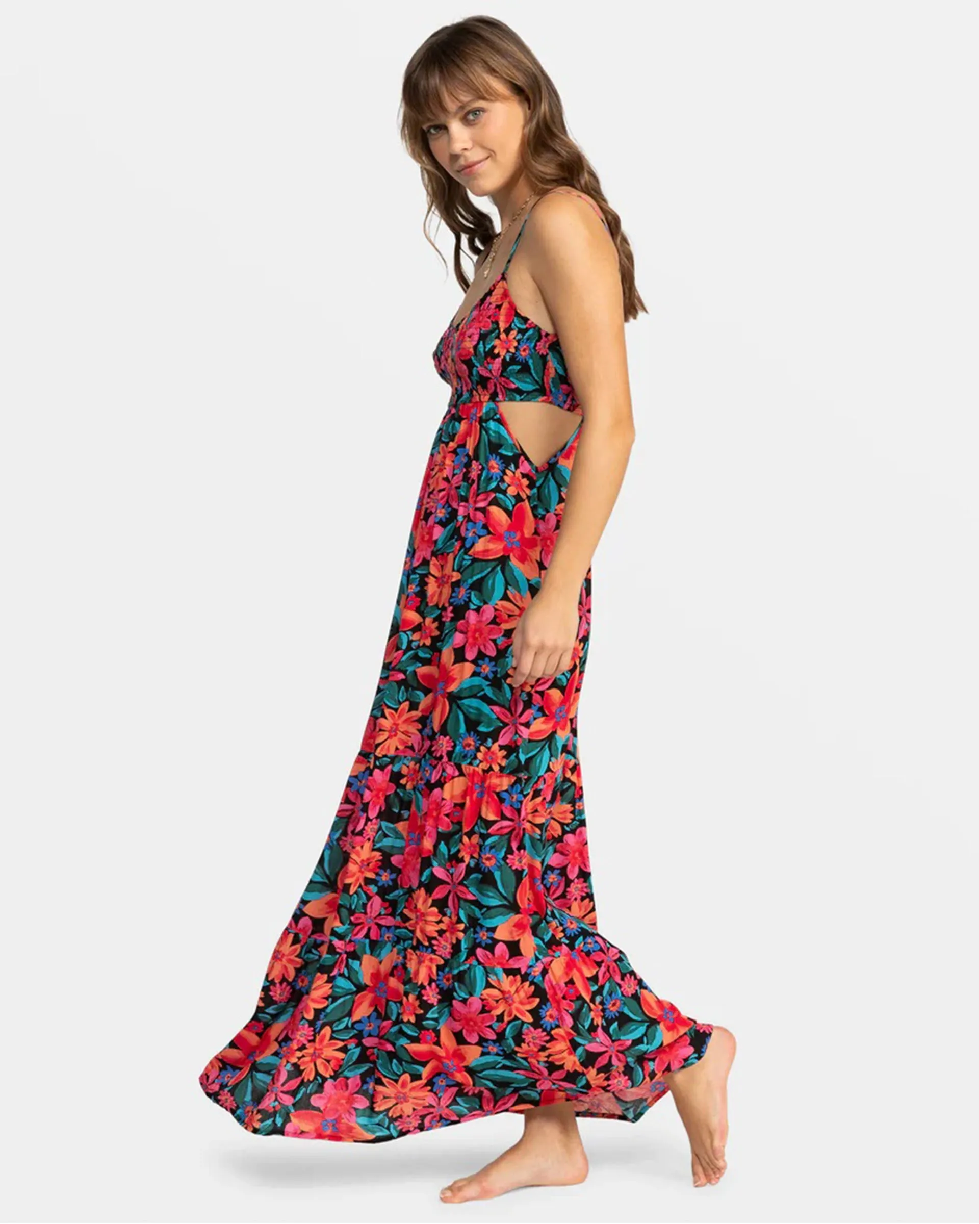 Hot Tropics Flowy Maxi Dress
