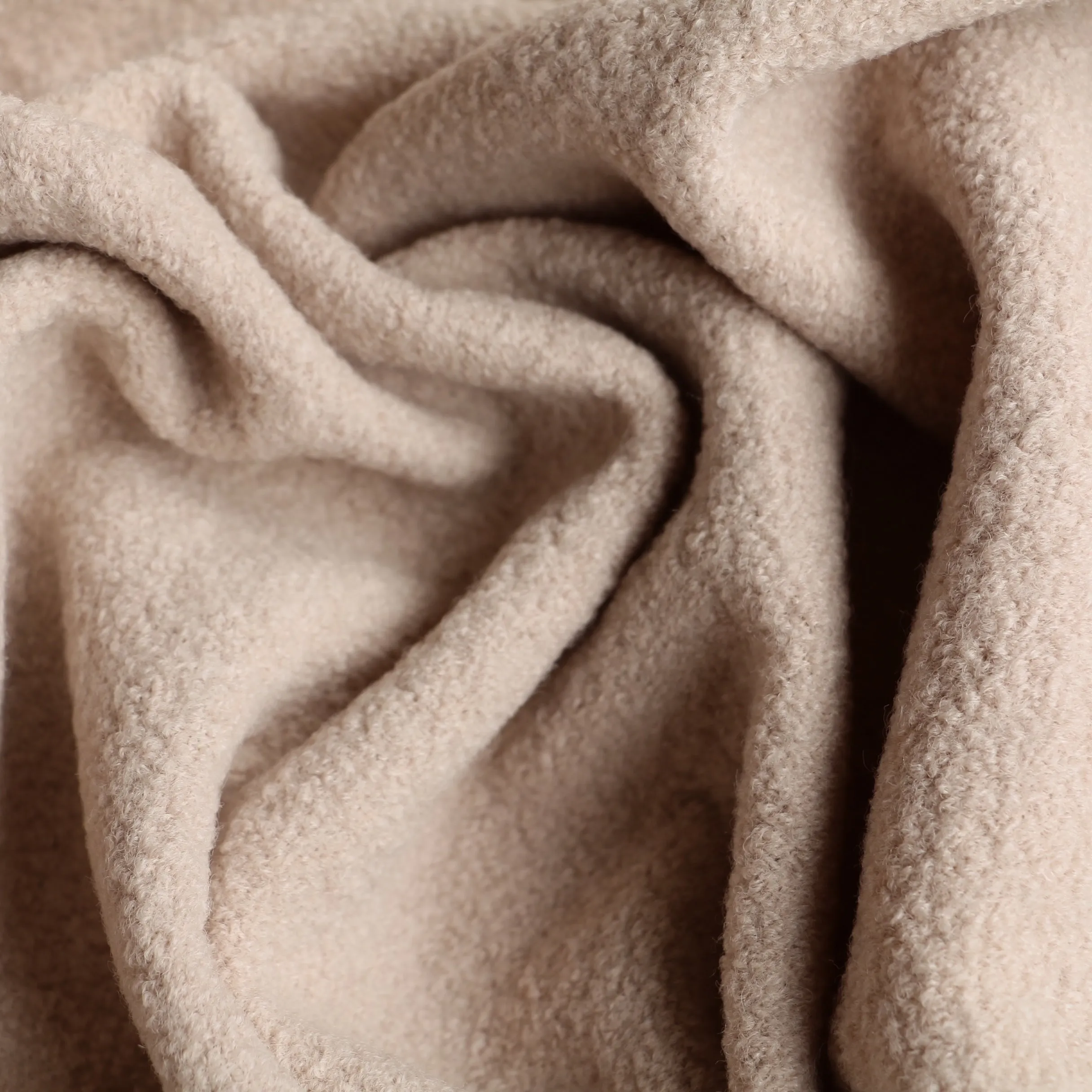 Mushroom - Boiled Wool/Viscose