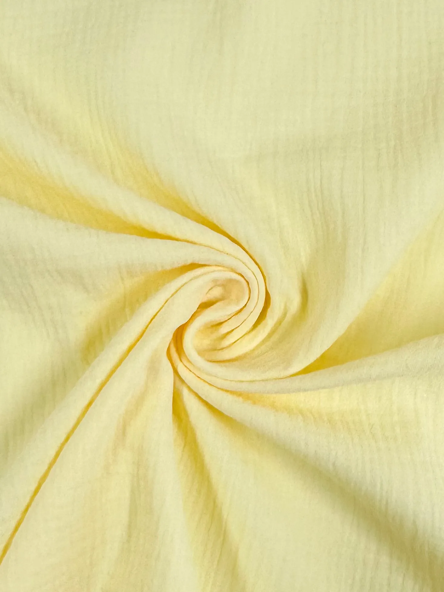 Muslin - Pastel Yellow - 135cm