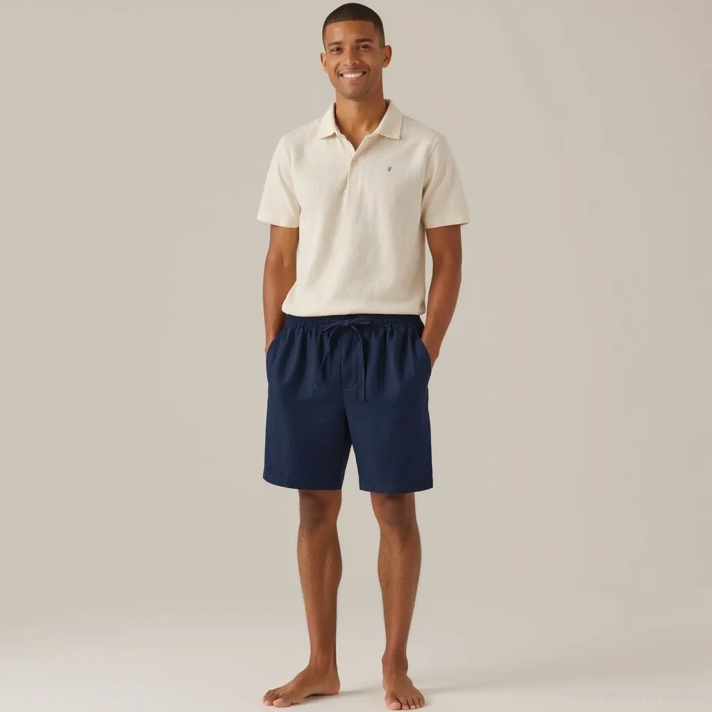 Short Linen Pantalon