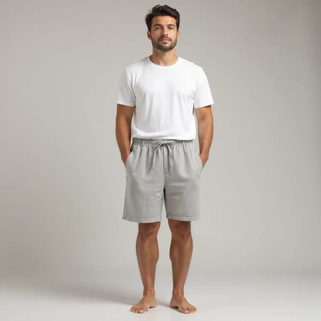 Short Linen Pantalon