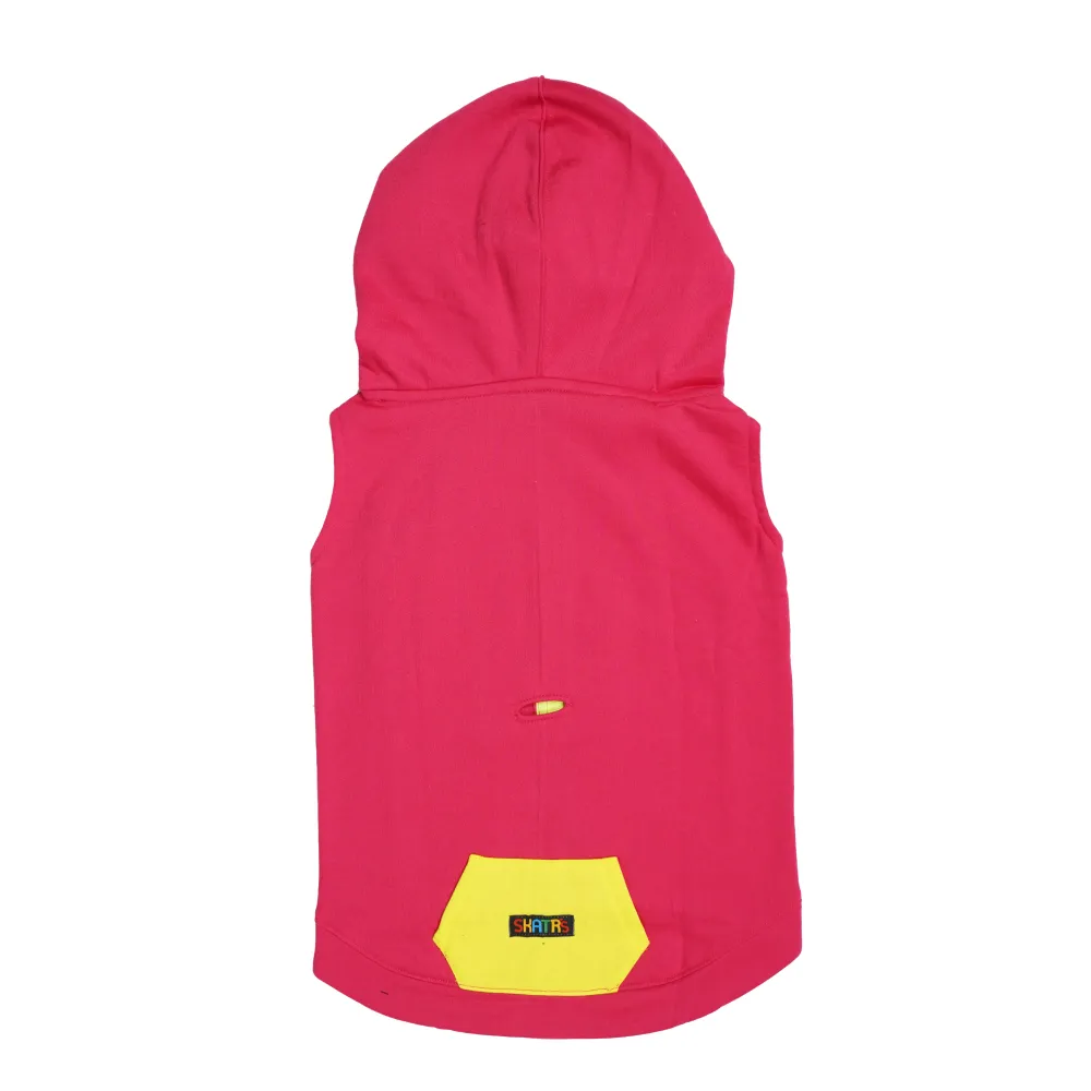 Skatrs Pop Breezy Vest with Pockets for Dogs and Cats (Pink)
