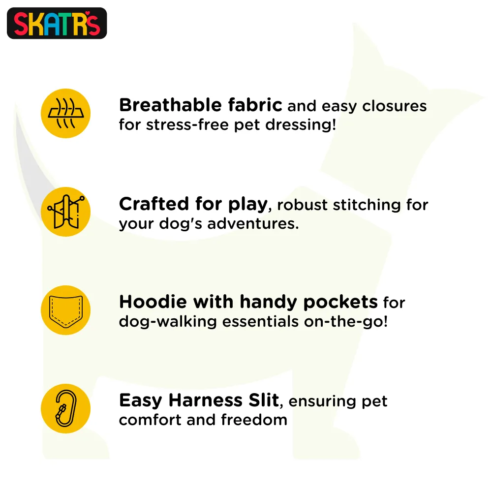 Skatrs Pop Breezy Vest with Pockets for Dogs and Cats (Pink)