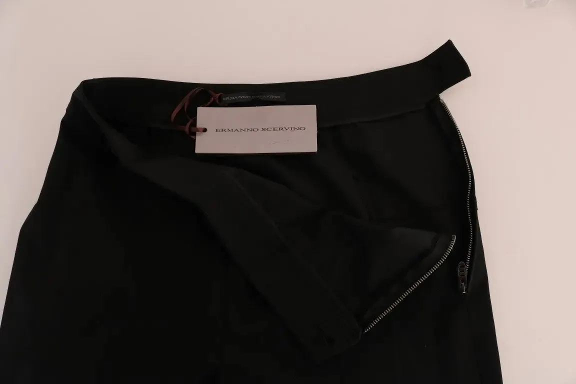 Sleek Black Stirrup Leggings
