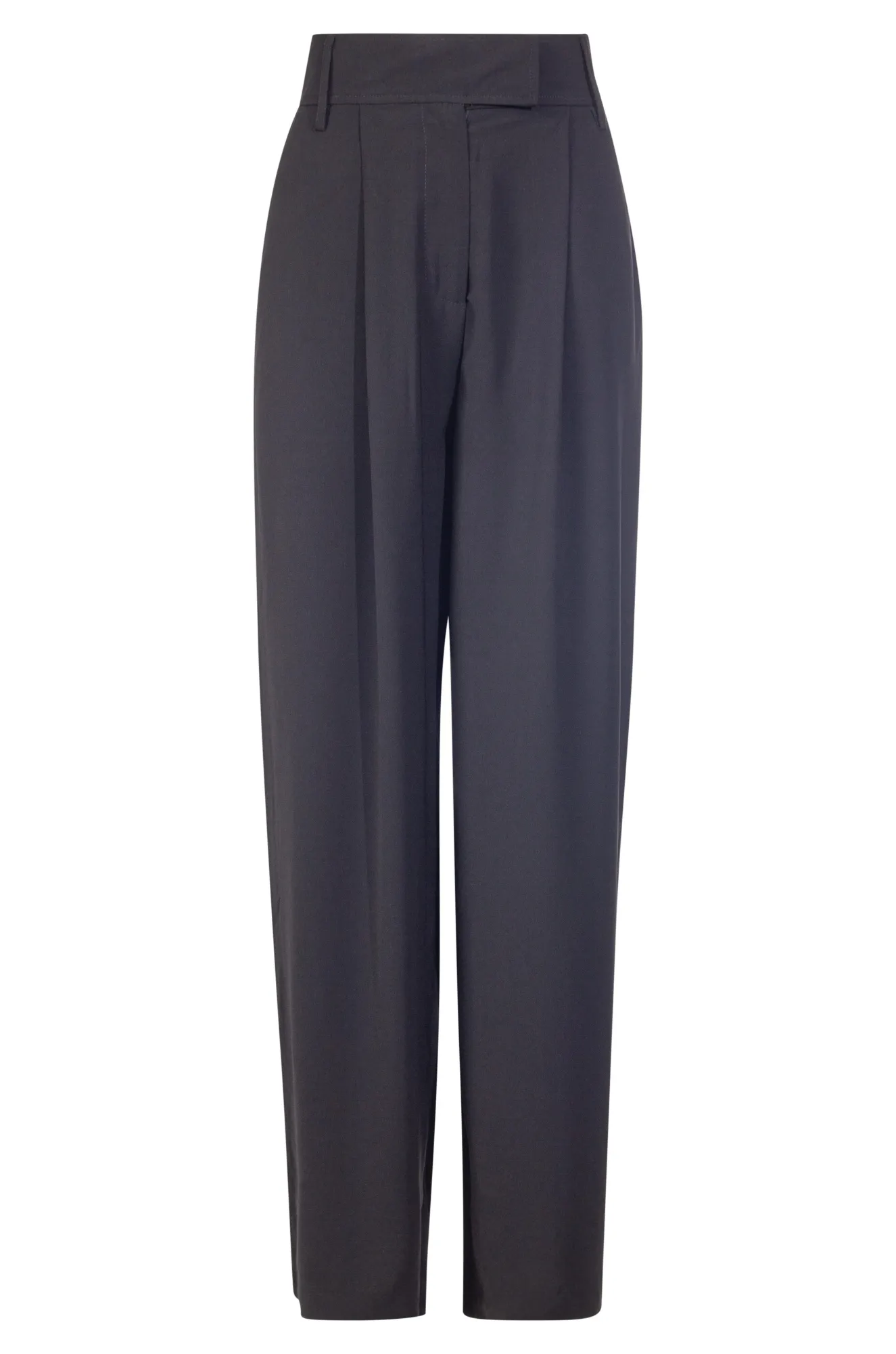 Soft Crepe wide leg Pants | Black | 4302ZZ