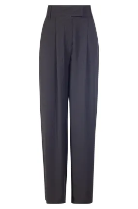 Soft Crepe wide leg Pants | Black | 4302ZZ
