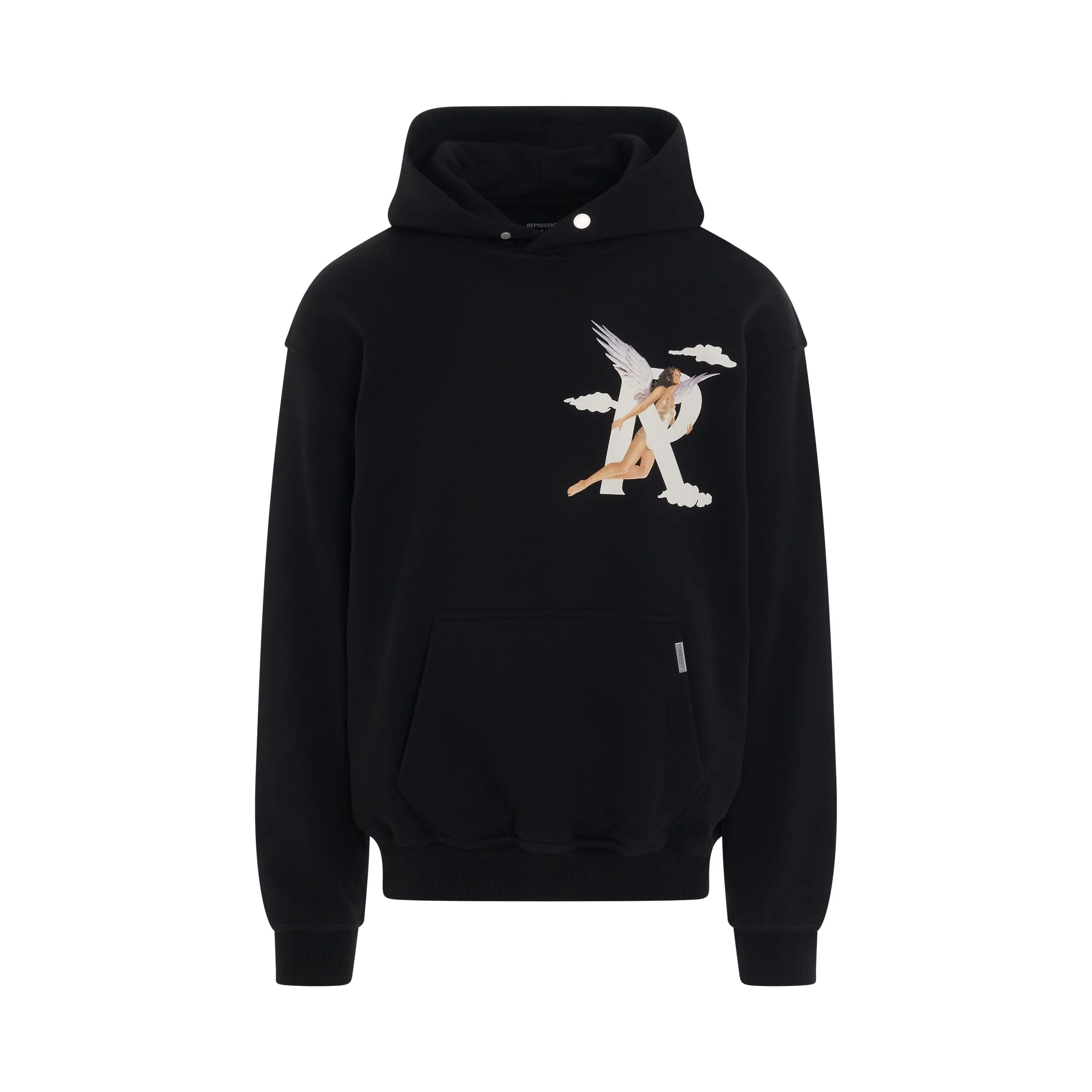 Storms in Heaven Hoodie in Jet Black