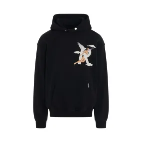 Storms in Heaven Hoodie in Jet Black